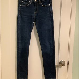 Rag & bone high rise skinny 27